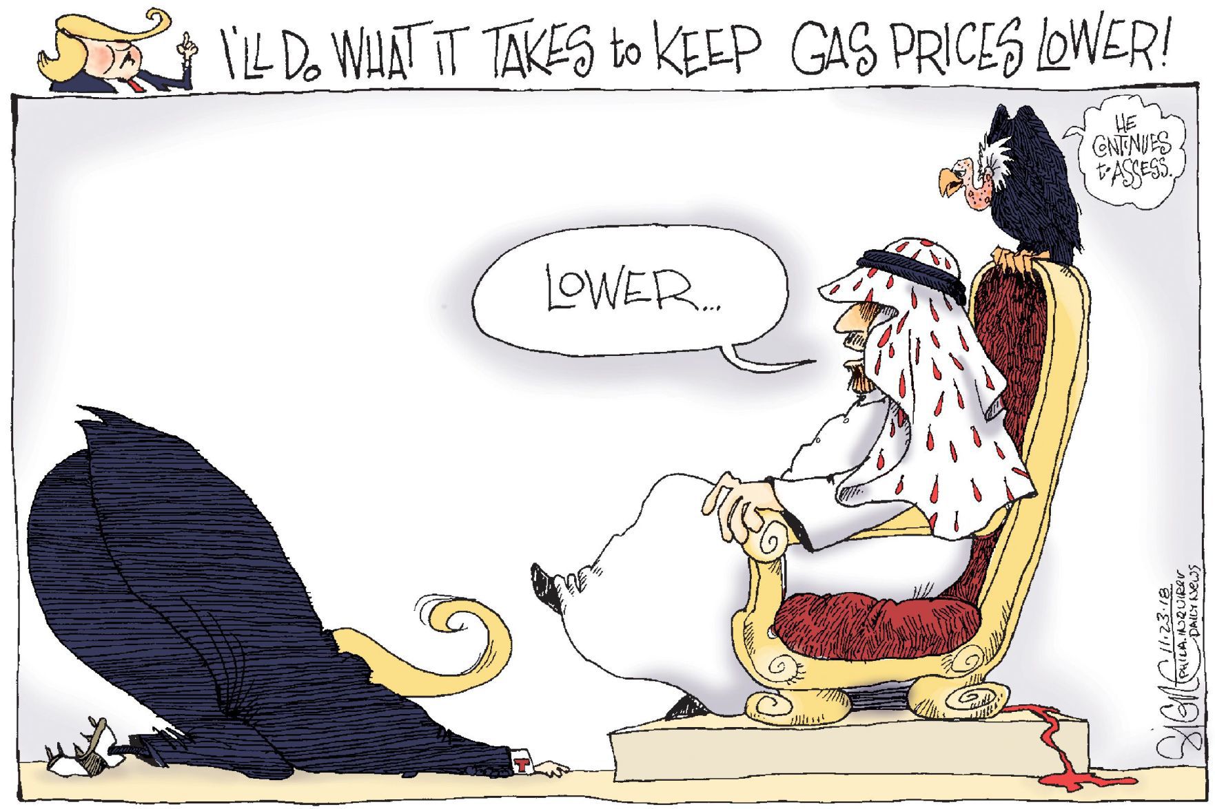 Signe Wilkinson Cartoon